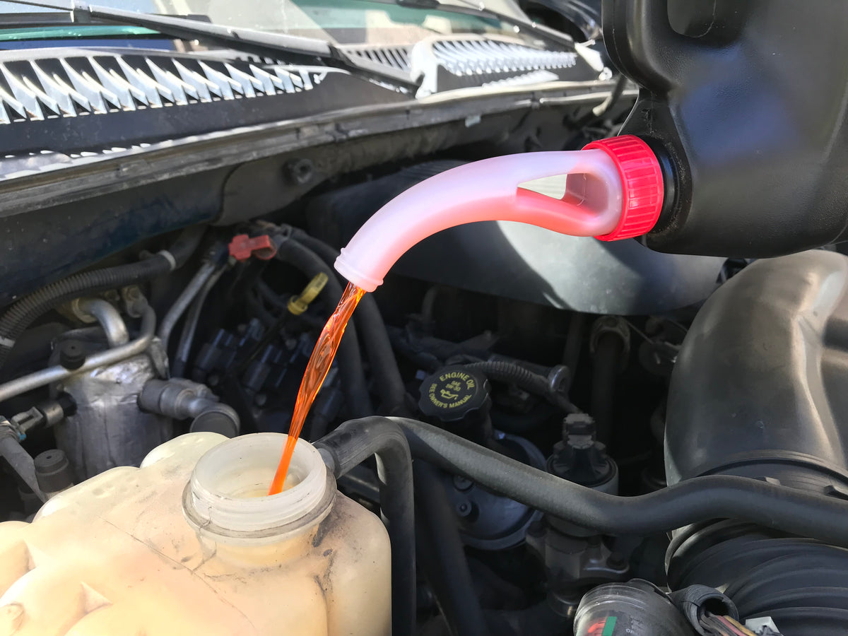 How to Pour Antifreeze Without Spilling The No Spill Spout