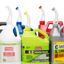 Load image into Gallery viewer, Best Funnel for 1-Gallon Refill Jugs - 5 pack No Spill Spouts